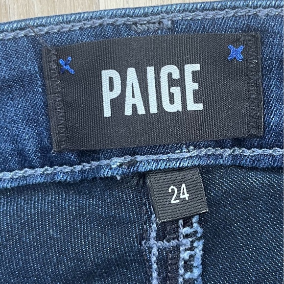 PAIGE “Hoxton Crop” Skinny Jeans. Size 24 - Picture 6 of 9